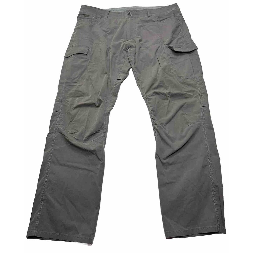 Men's Kuhl Cargo Hiking Pants Size 38 x 32 Dark Grey